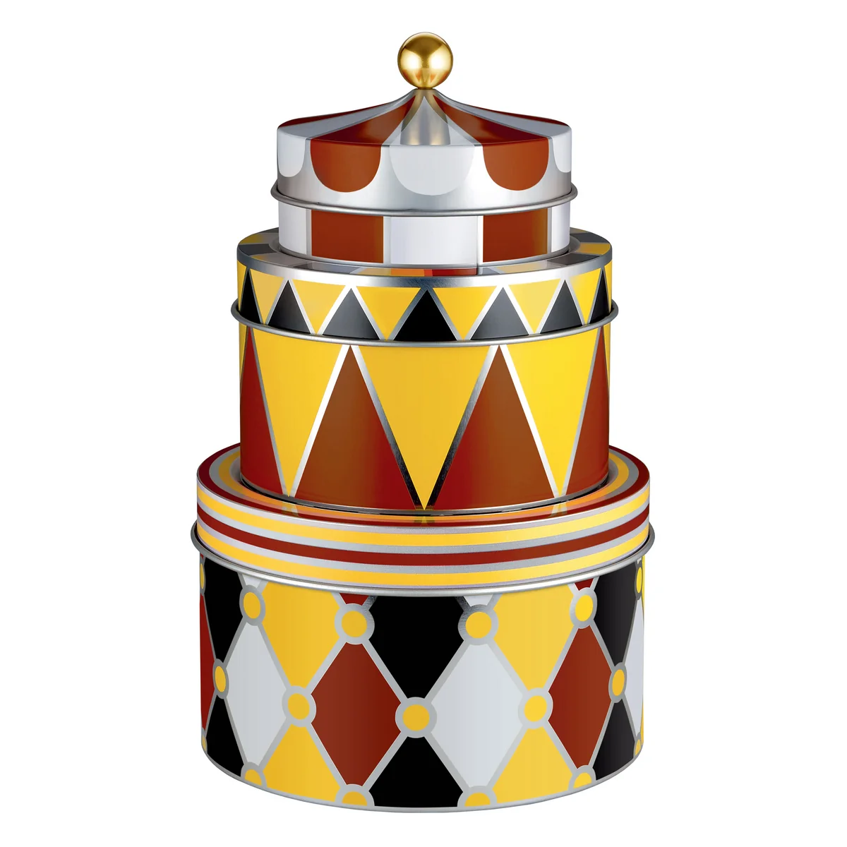 Alessi - Circus Allzweckboxen (3er-Set)