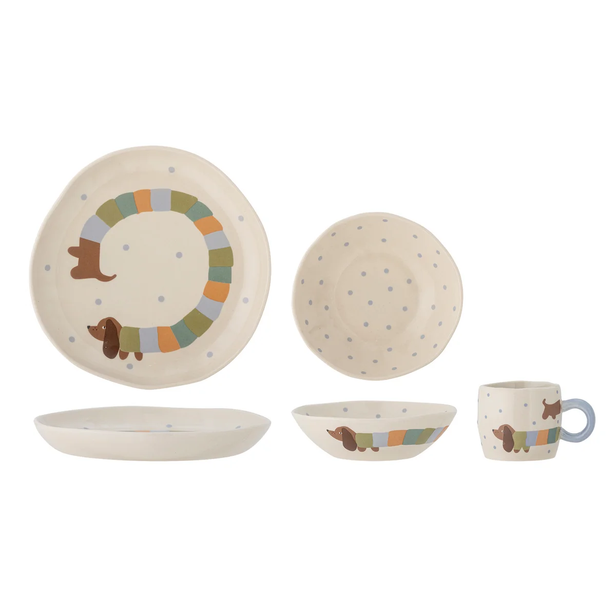 Bloomingville Mini - Charlie Geschirr-Set