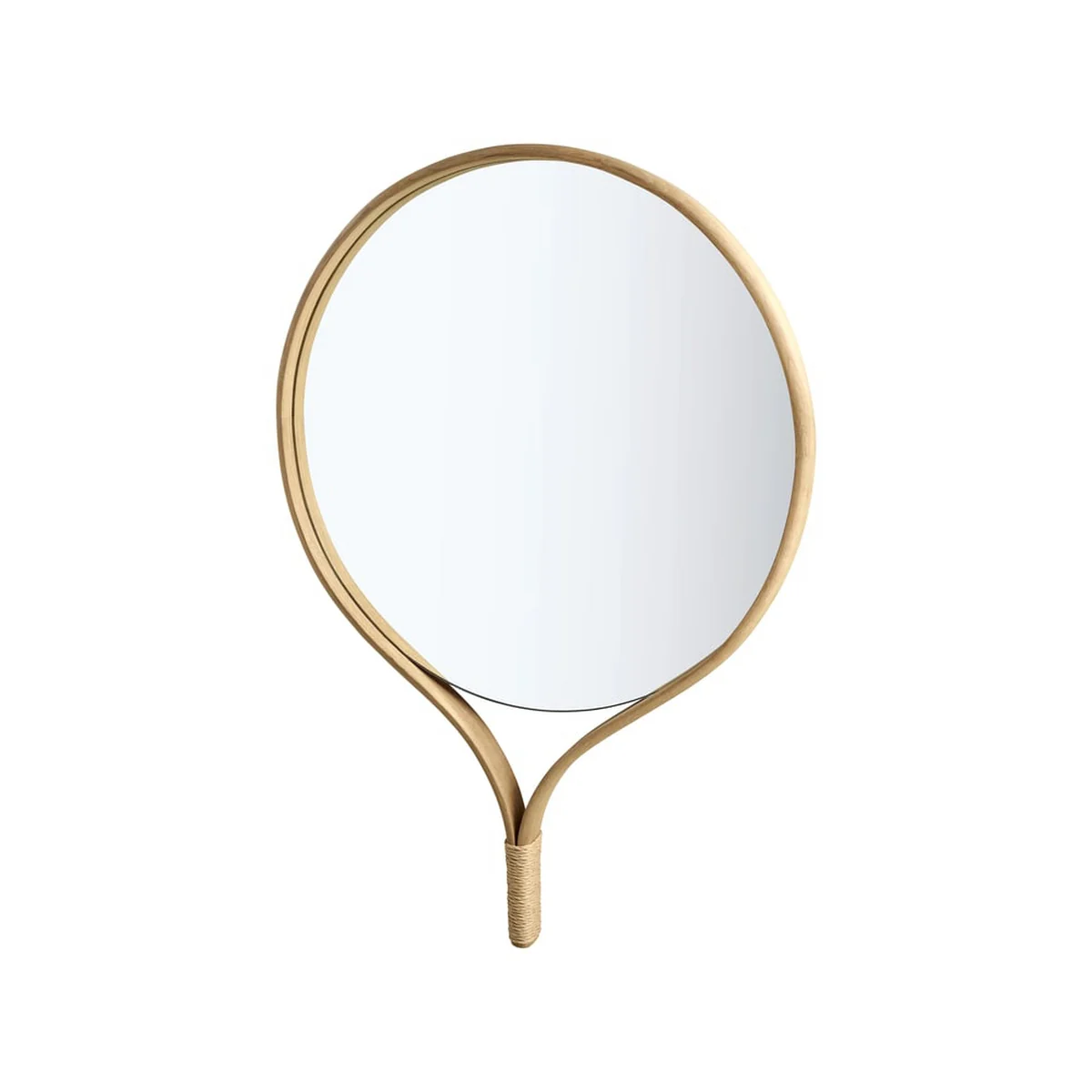 Bolia - Racquet Wandspiegel 101 x 70 x 5 cm rund