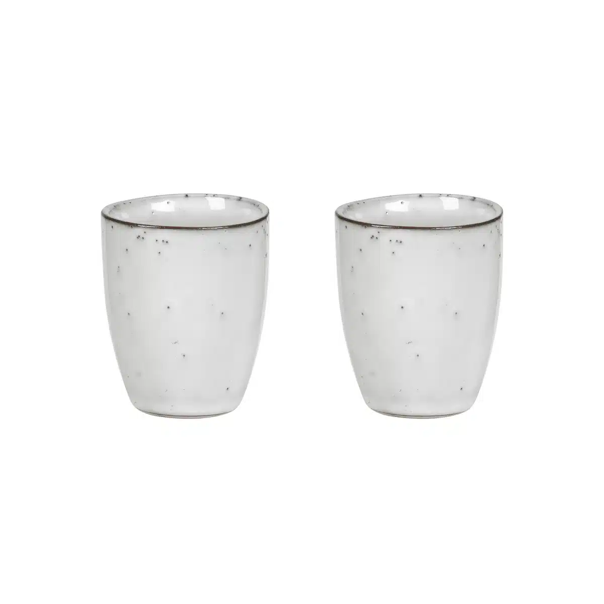 Broste Copenhagen - Nordic Sand Espressobecher 10 cl (2er-Set)