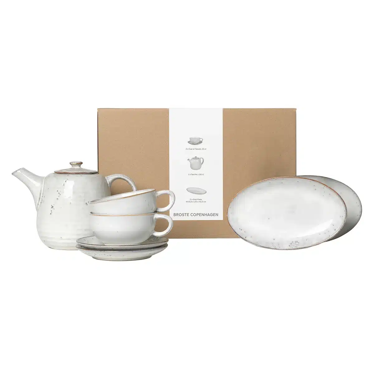 Broste Copenhagen - Nordic Sand Tee-Set