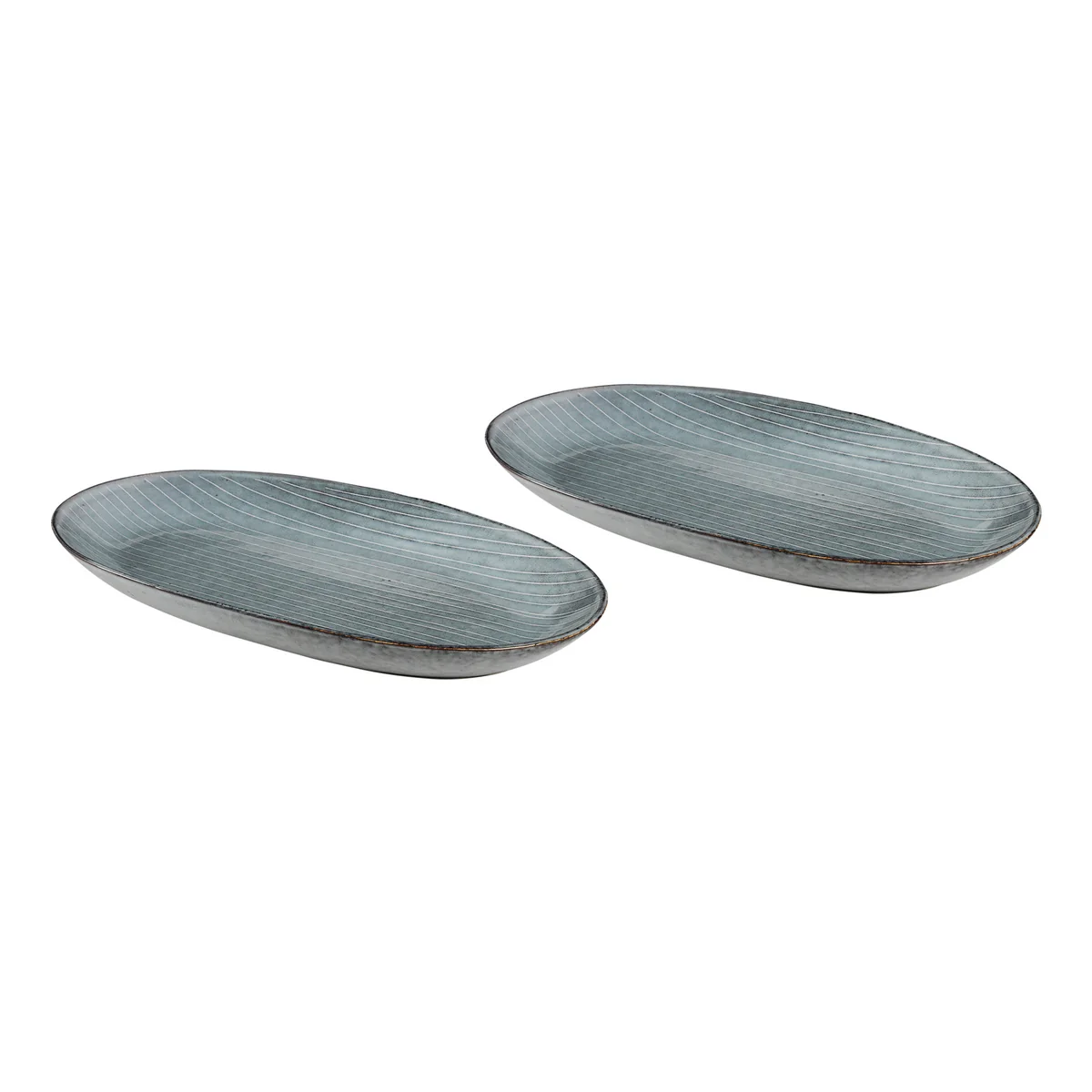 Broste Copenhagen - Nordic Sea Servierplatte oval L