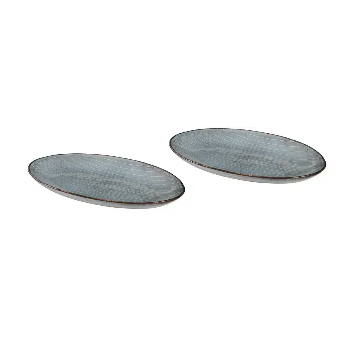 Broste Copenhagen - Nordic Sea Servierplatte oval S