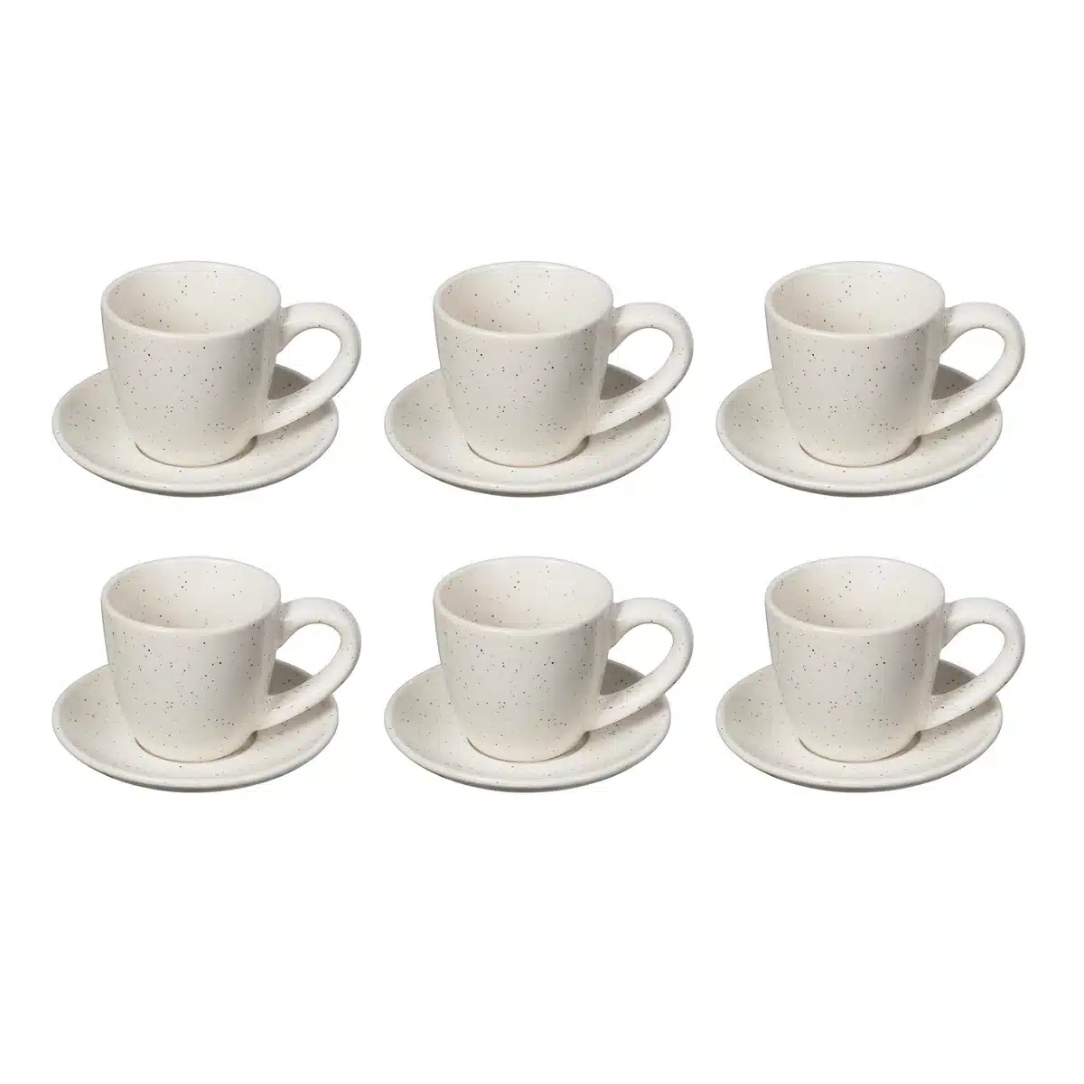 Broste Copenhagen - Nordic Vanilla Espressotasse mit Untertasse