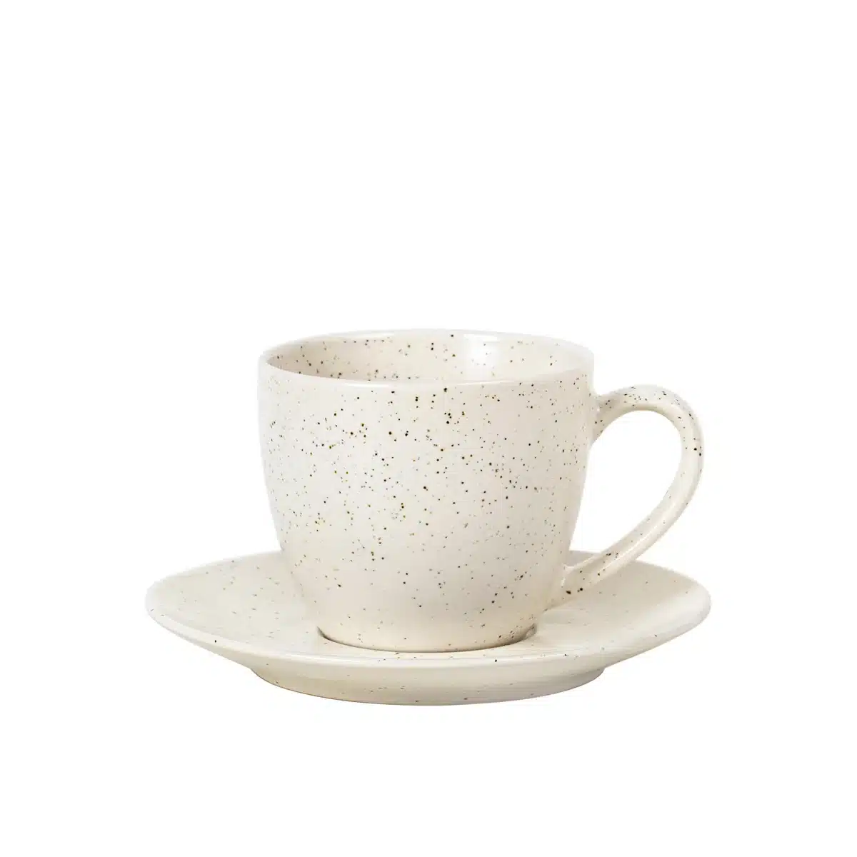 Broste Copenhagen - Nordic Vanilla Tasse mit Untertasse