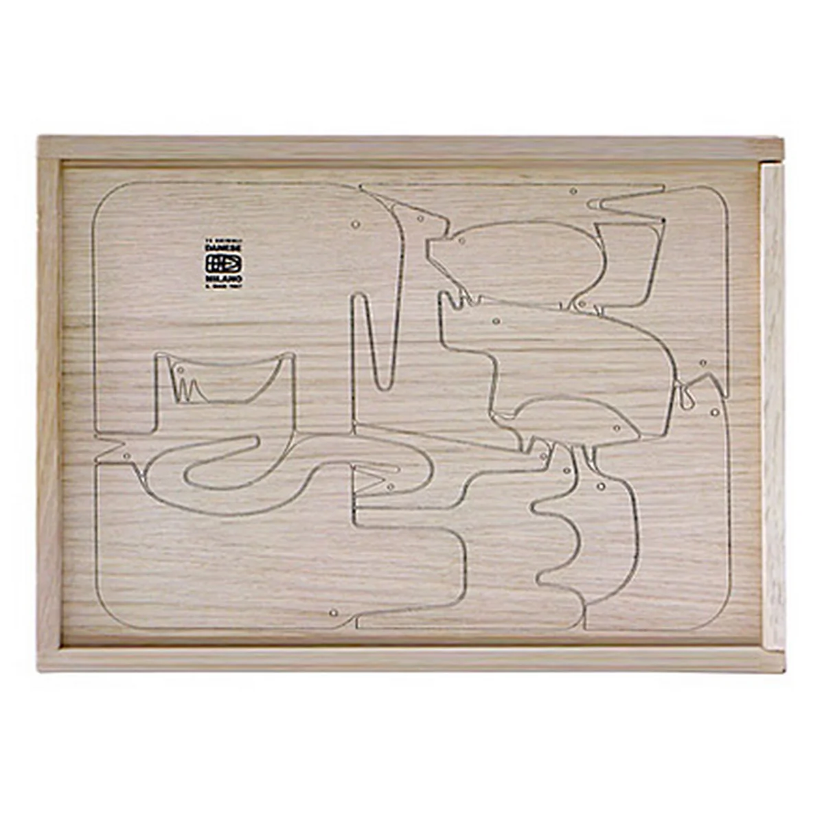 Danese Milano - Holzpuzzle 'Sedici Animali'