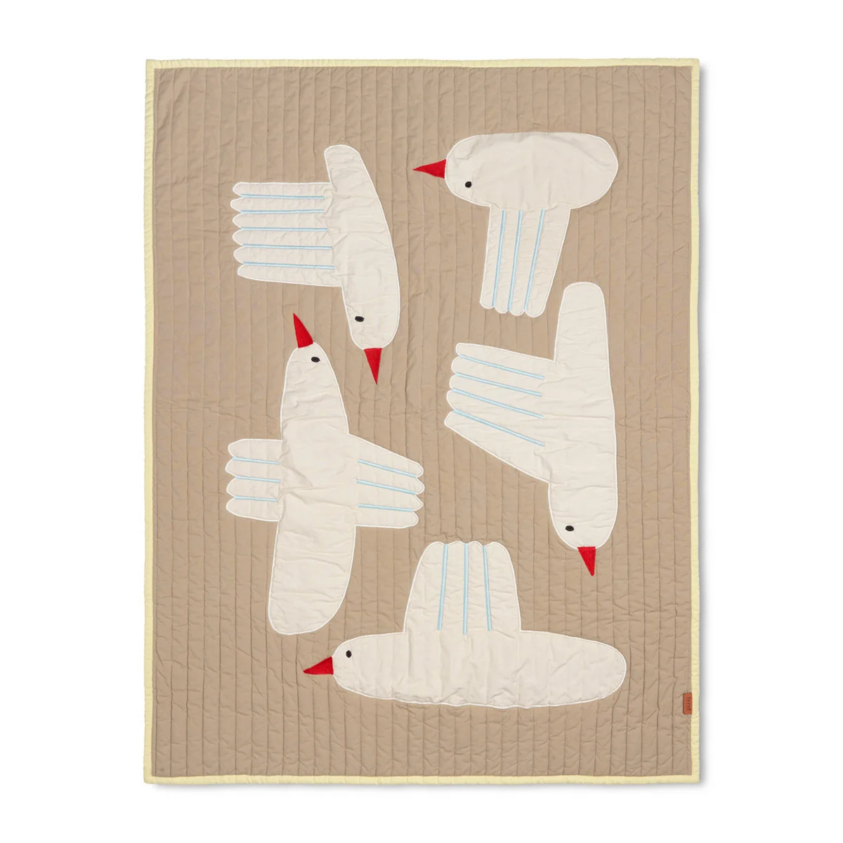 Ferm Living - Bird Quilted Decke