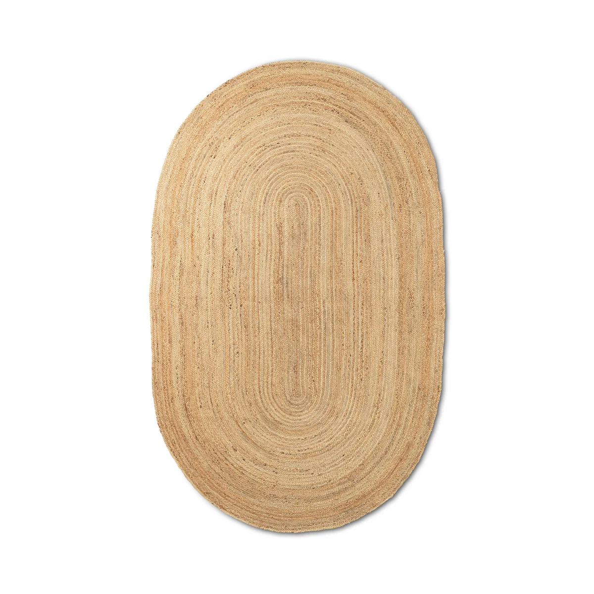 Ferm Living - Eternal Oval Jute Teppich