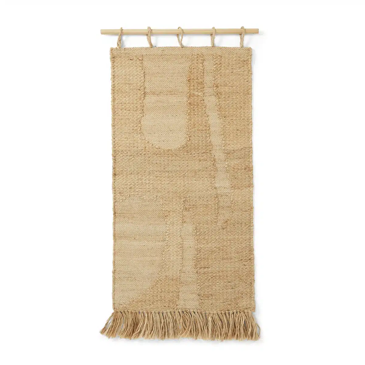 Ferm Living - Harvest Wandteppich Jute 50 x 100 cm