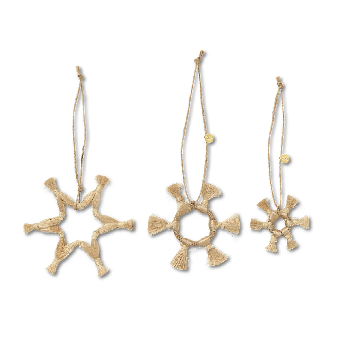 Ferm Living - Jute-Sterne