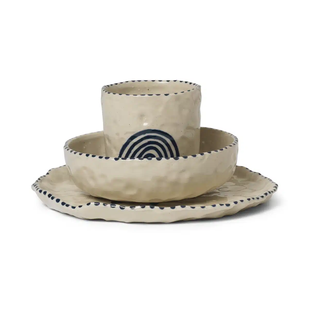 Ferm Living - Naive Ceramic Set