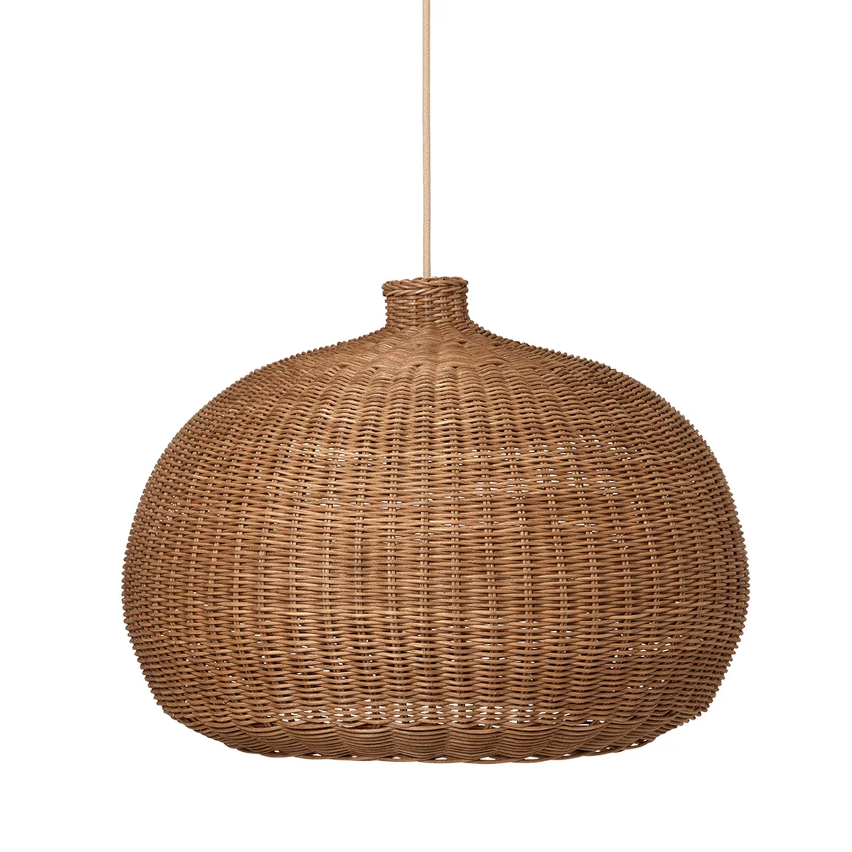 Ferm Living - Rattan Leuchtenschirm