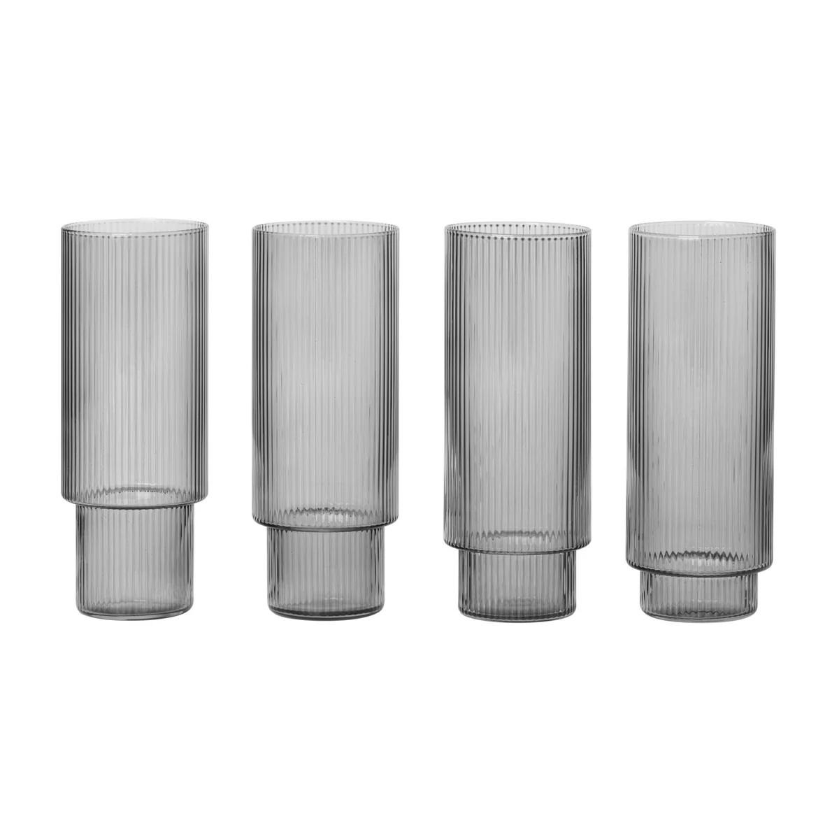 Ferm Living - Ripple Longdrink-Gläser