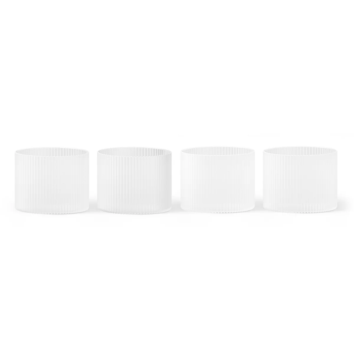 Ferm Living - Ripple Trinkglas low