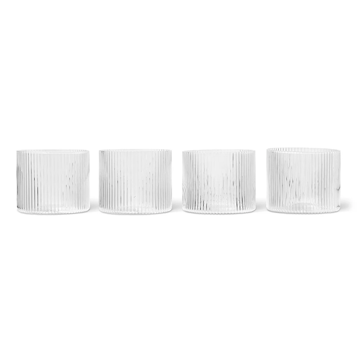Ferm Living - Ripple Trinkglas low