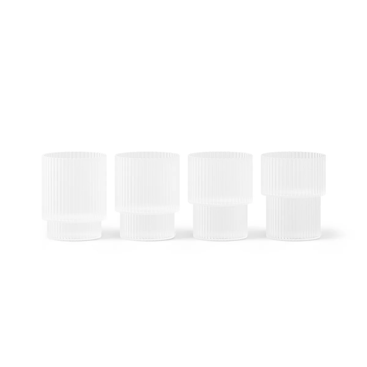 Ferm Living - Ripple Trinkglas small