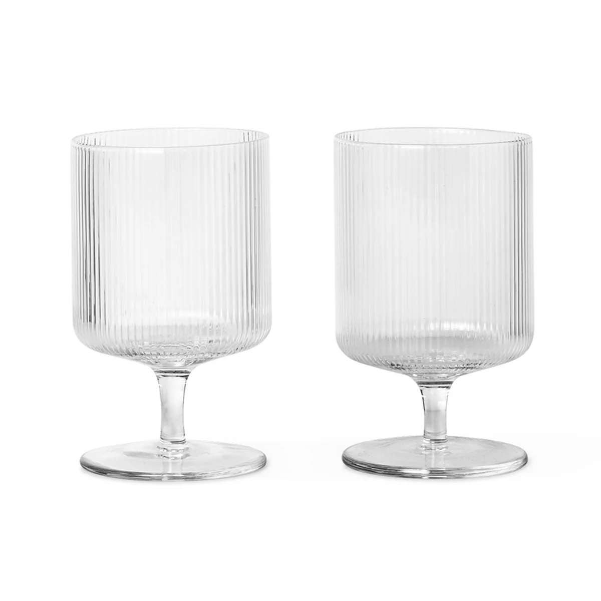 Ferm Living - Ripple Weinglas