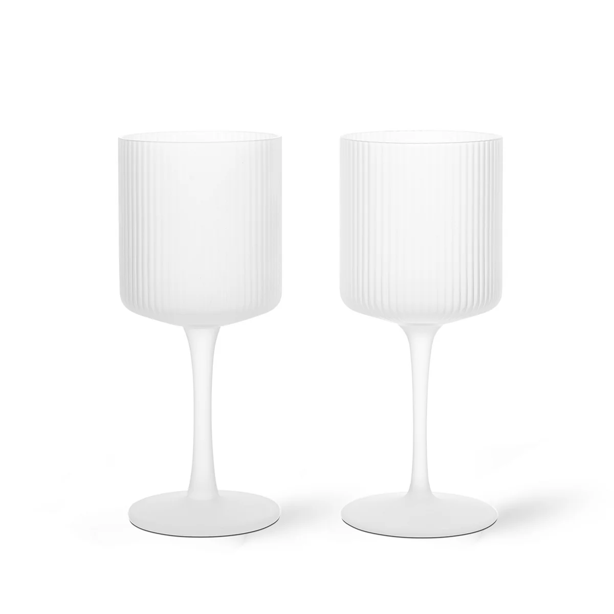 Ferm Living - Ripple Weißweinglas