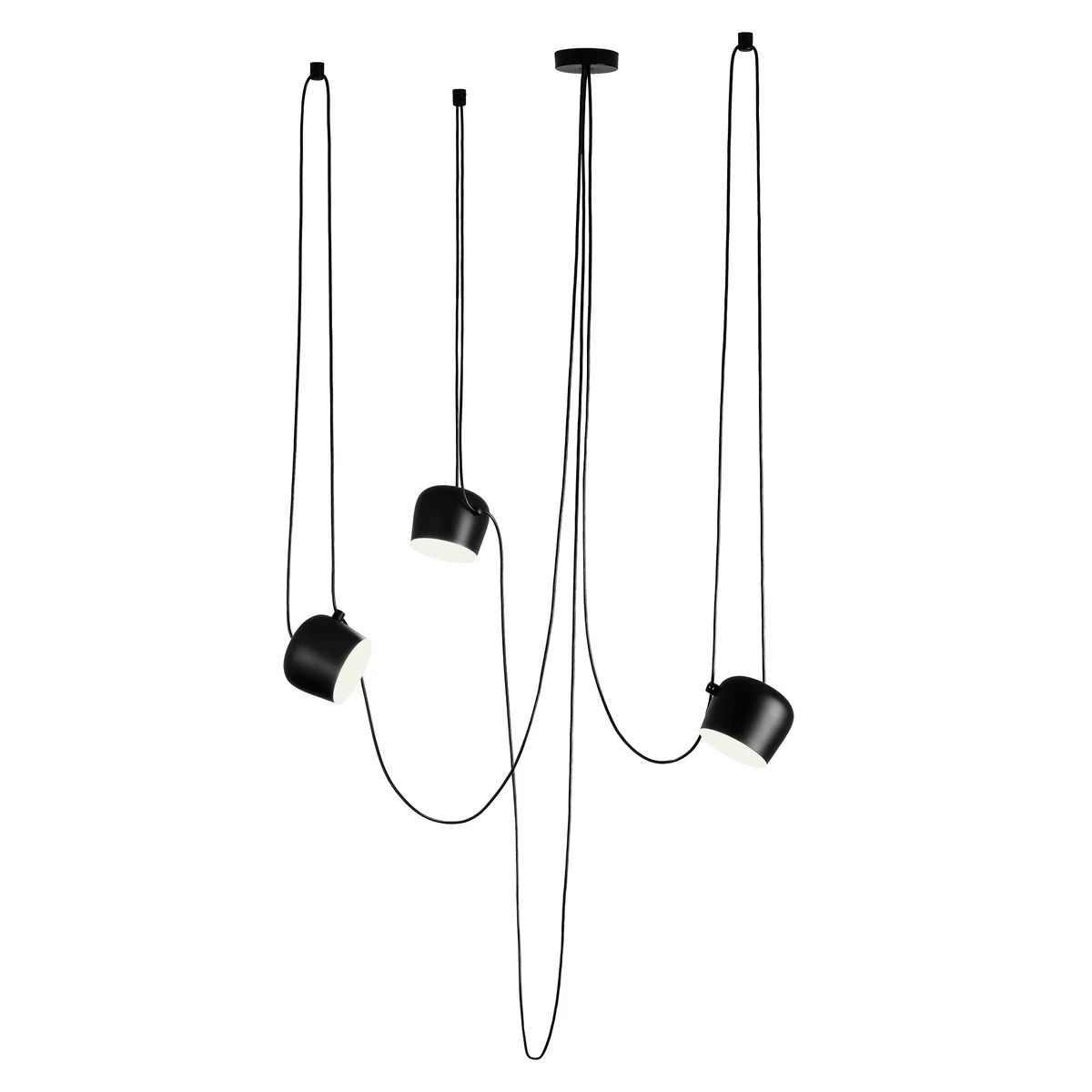 Flos - AIM Small LED-Pendelleuchte mit Baldachin