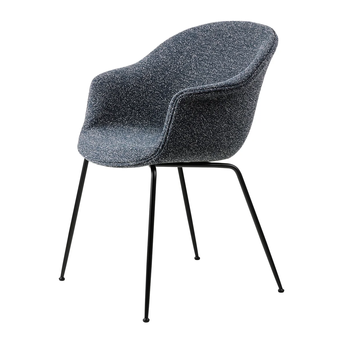 GUBI - Bat Dining Stuhl Vollpolsterung (Conic Base)