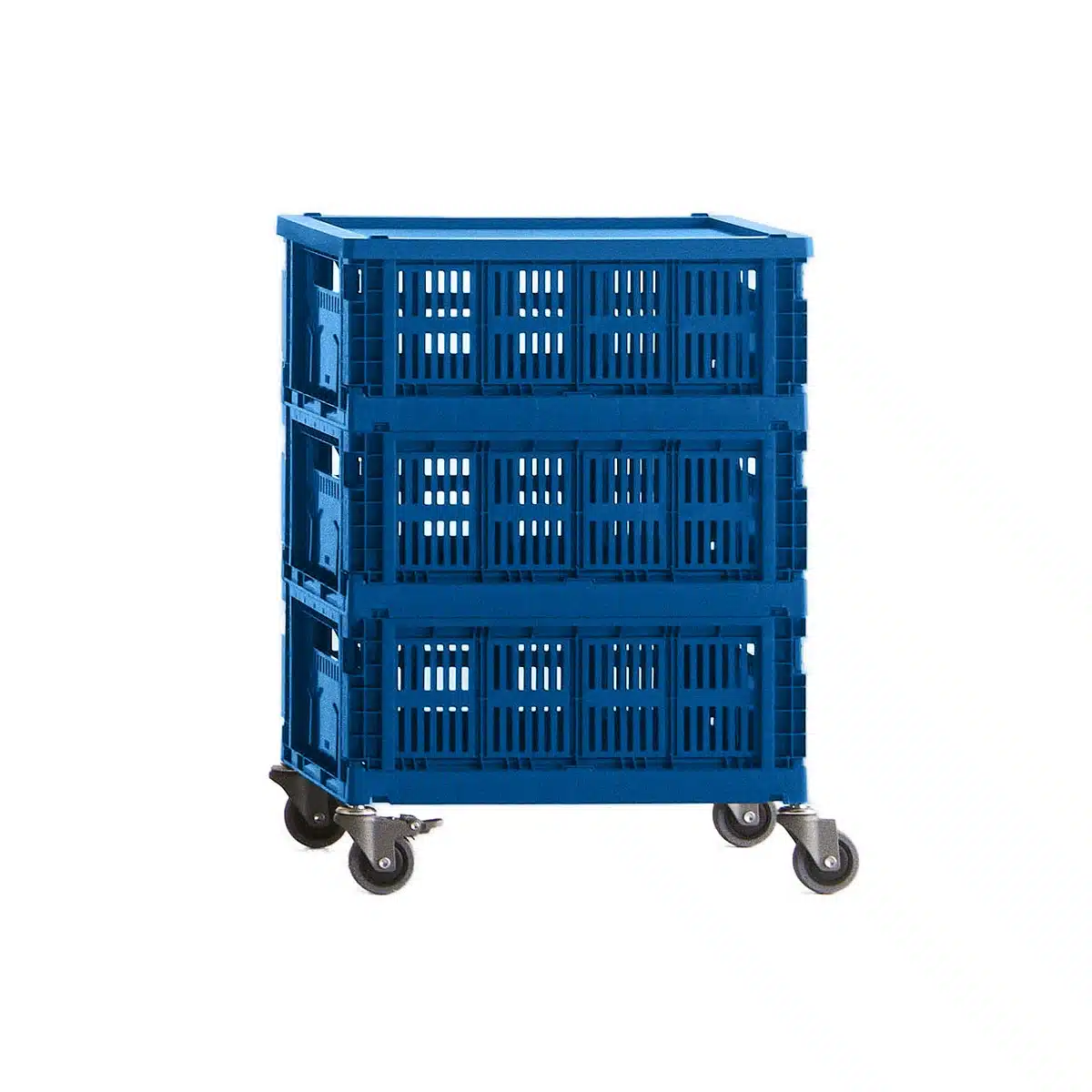 HAY - Colour Crate Beistelltisch auf Rollen