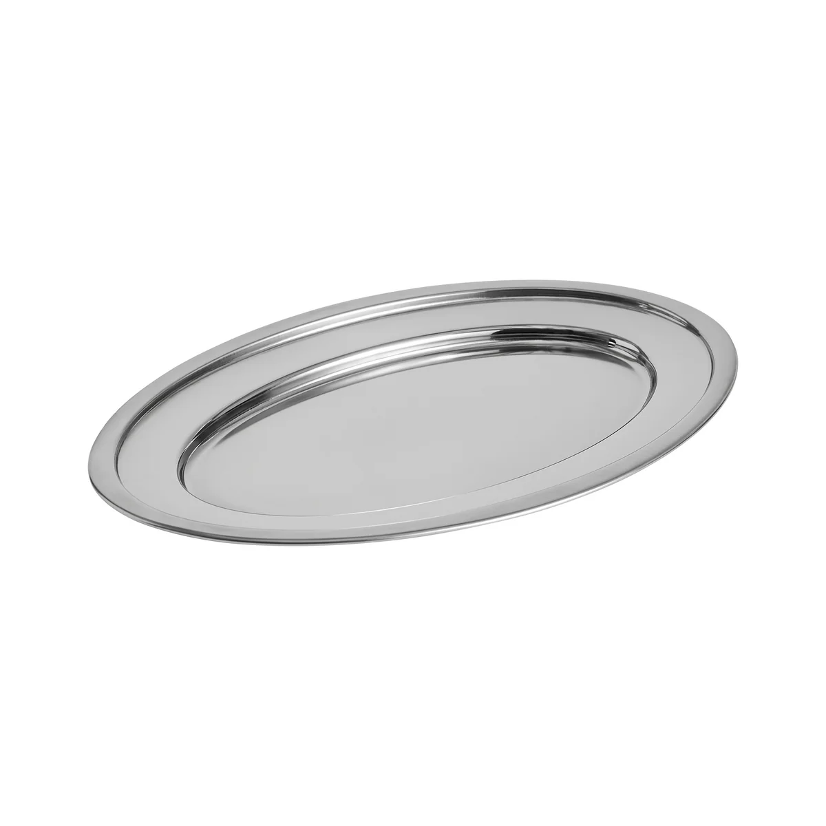 HAY - Essential Steel Servierplatte oval