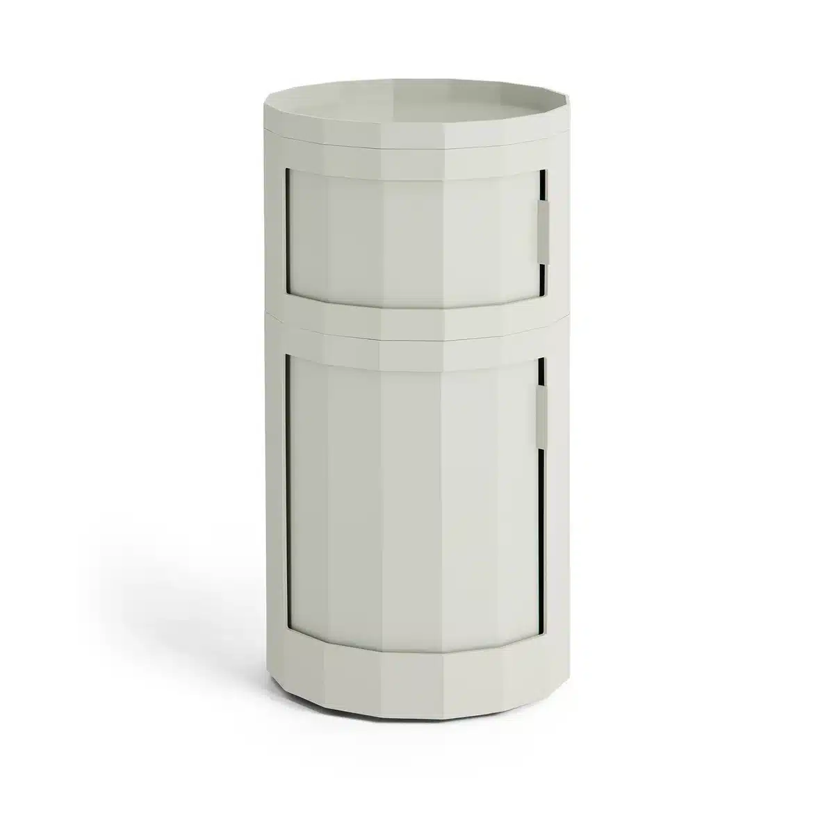 HAY - Facet Cabinet 110 mit Füßen und Rollen