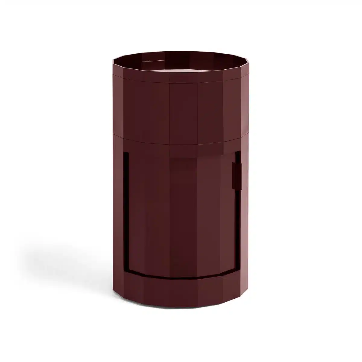 HAY - Facet Cabinet mit Füßen und Rollen