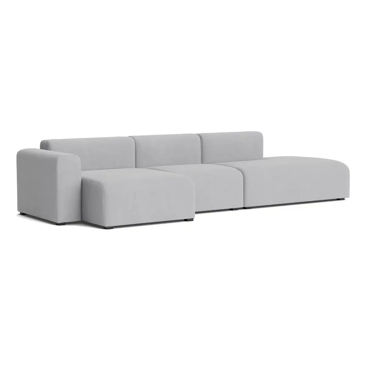 HAY - Mags Sofa 3 Sitzer mit niedriger Armlehne links