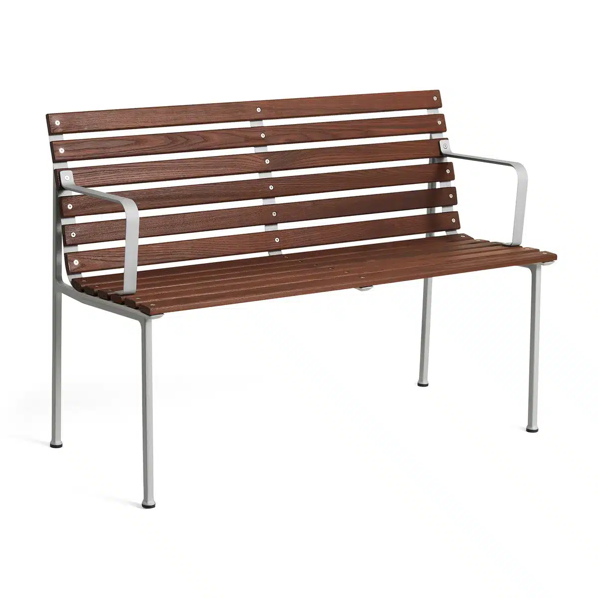HAY - Traverse Outdoor Dining Bank mit Armlehnen
