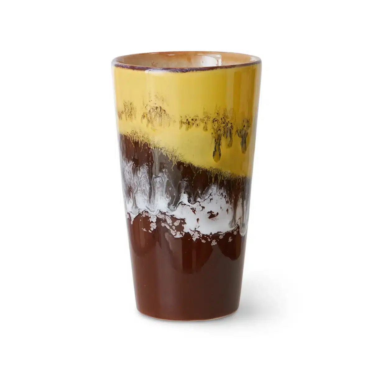 HKliving - 70's Latte Macchiato Becher