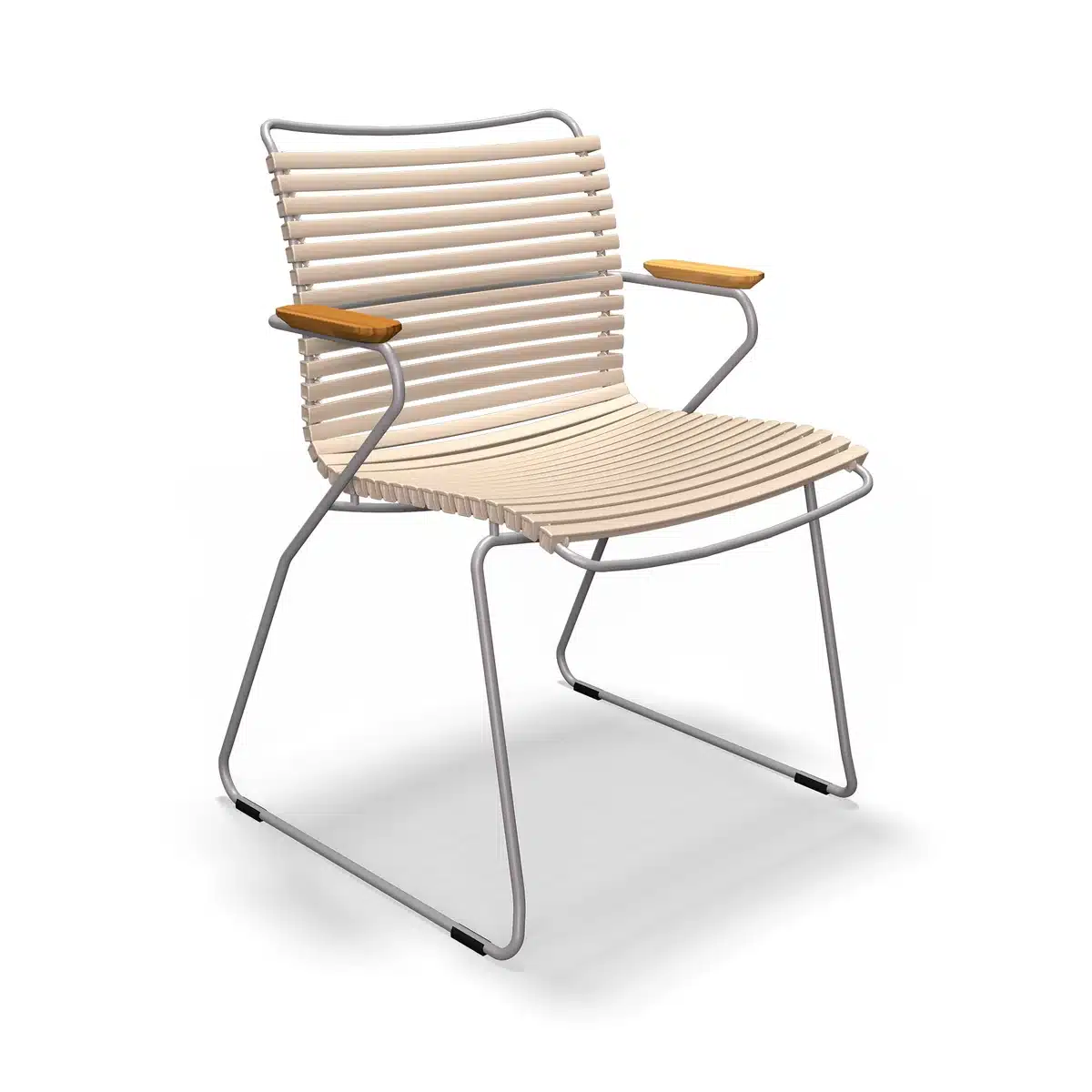 HOUE - CLICK Outdoor Dining Armlehnstuhl mit niedriger Lehne