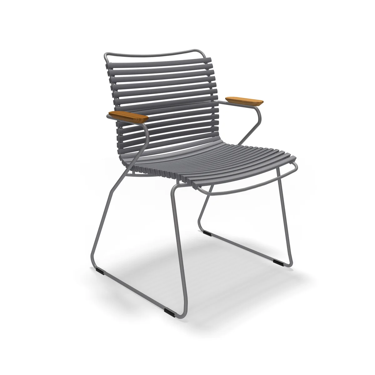 HOUE - CLICK Outdoor Dining Armlehnstuhl mit niedriger Lehne
