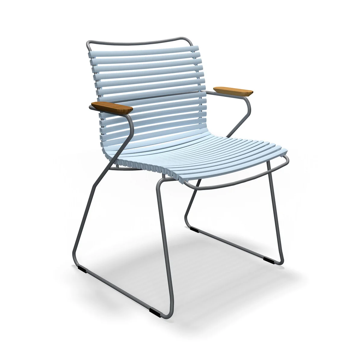 HOUE - CLICK Outdoor Dining Armlehnstuhl mit niedriger Lehne