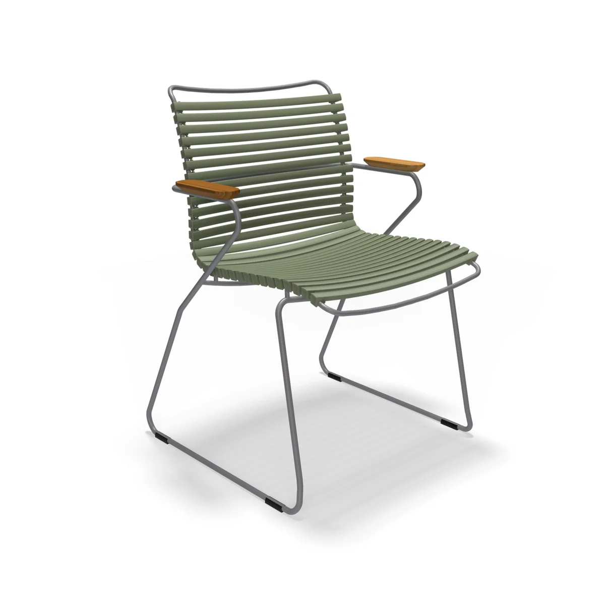 HOUE - CLICK Outdoor Dining Armlehnstuhl mit niedriger Lehne