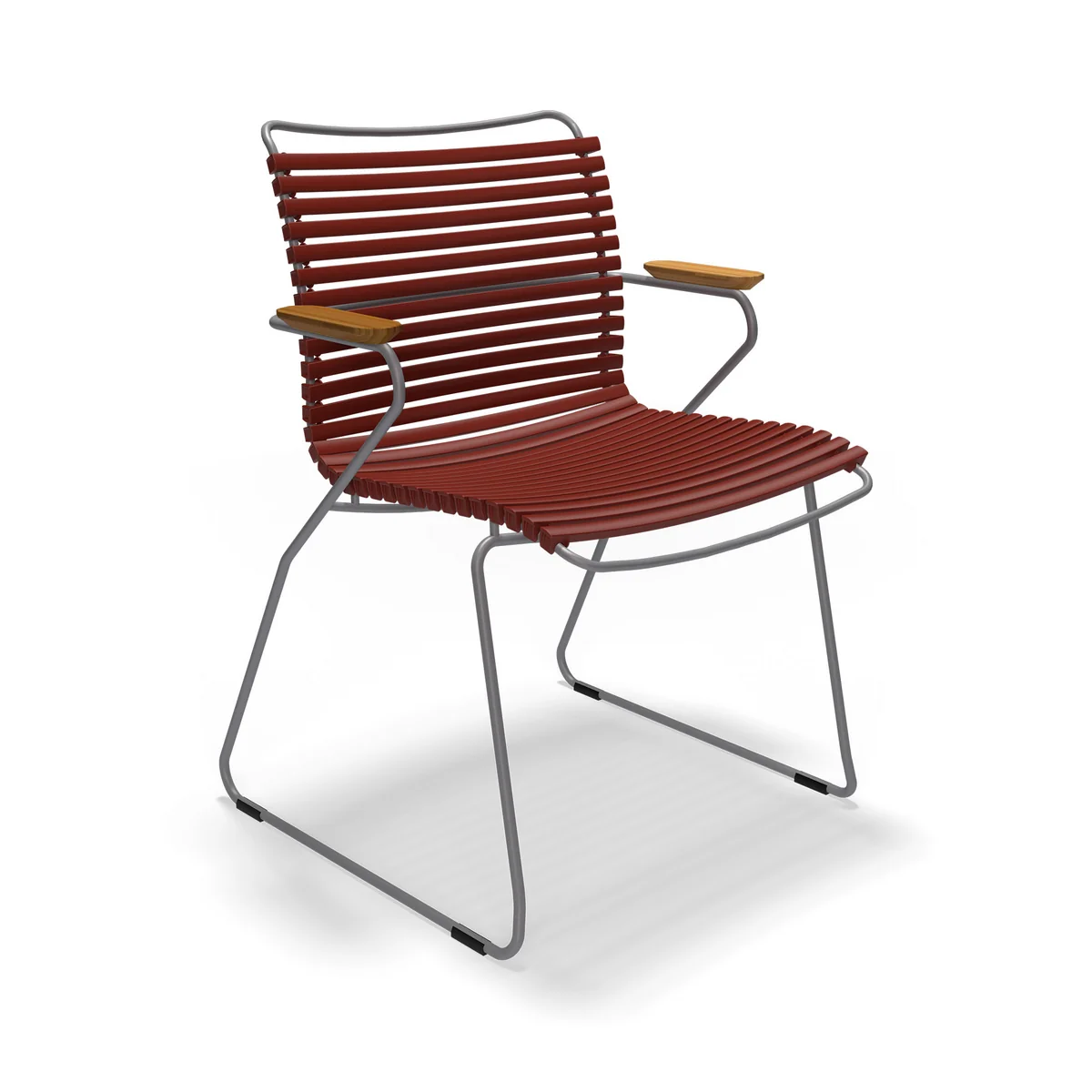 HOUE - CLICK Outdoor Dining Armlehnstuhl mit niedriger Lehne