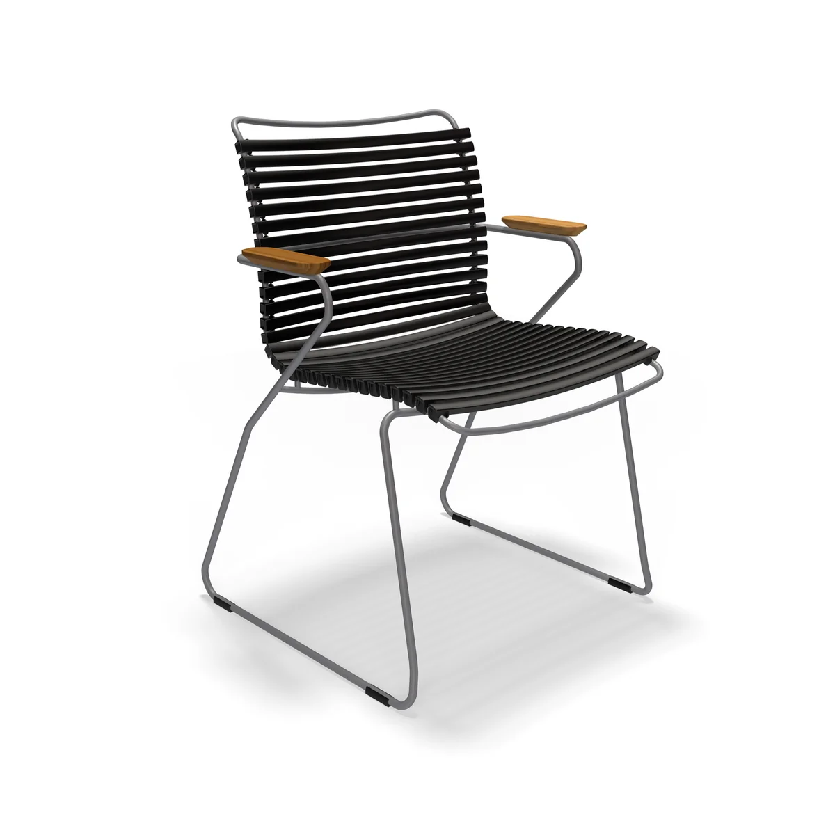 HOUE - CLICK Outdoor Dining Armlehnstuhl mit niedriger Lehne