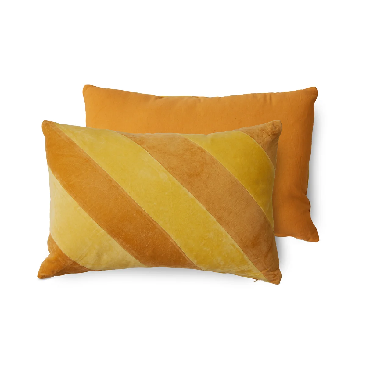 Hkliving - Striped Samt-Kissen