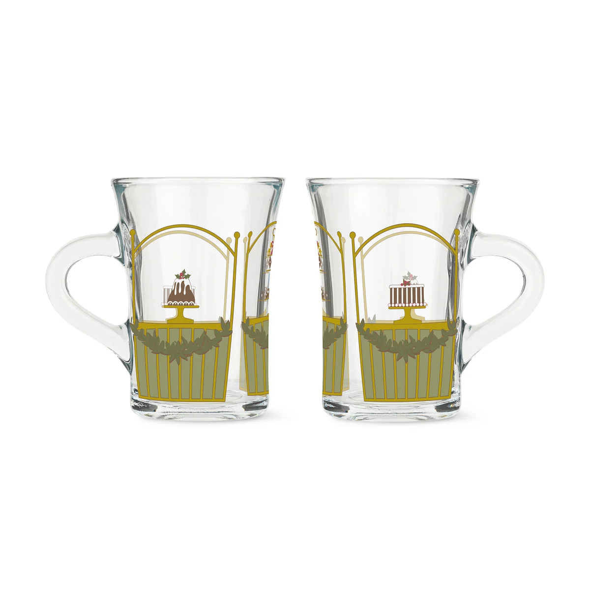 Holmegaard - Hot Drink Weihnachtsbecher mit Henkel 2023