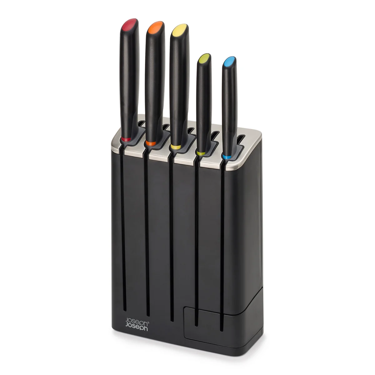 Joseph Joseph - Elevate 5-teiliges Messerset mit Messerblock