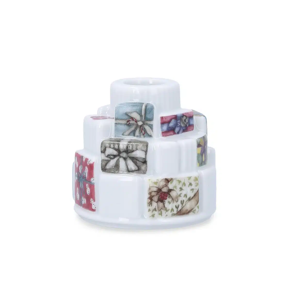 Kähler Design - Hammershøi Kerzenständer mit Geschenkemotiv