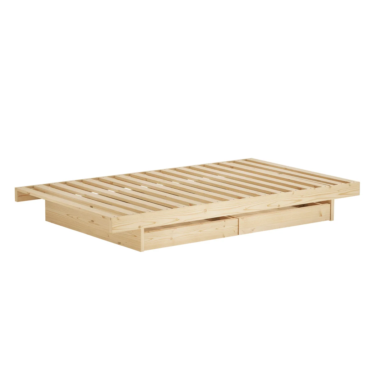 Karup - Kanso Bett mit Schubladen