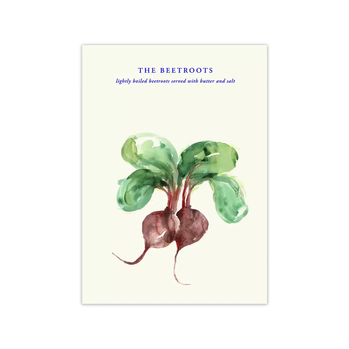 Kopie - Paper Collective - The Beetroots Poster