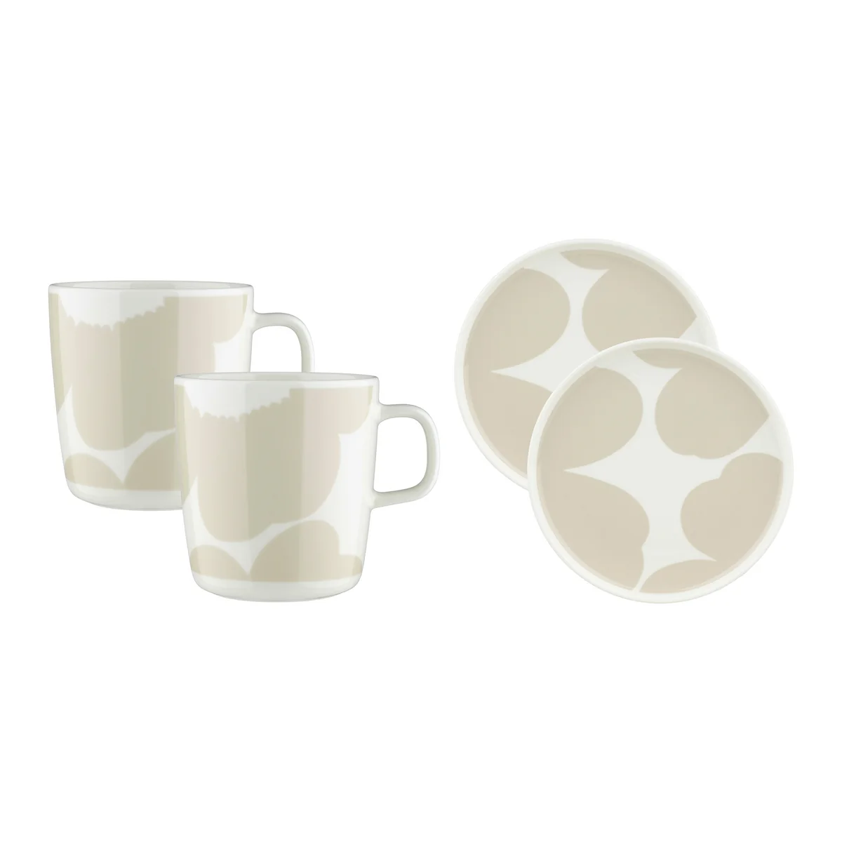 Marimekko - Oiva Iso Unikko Teller & Becher