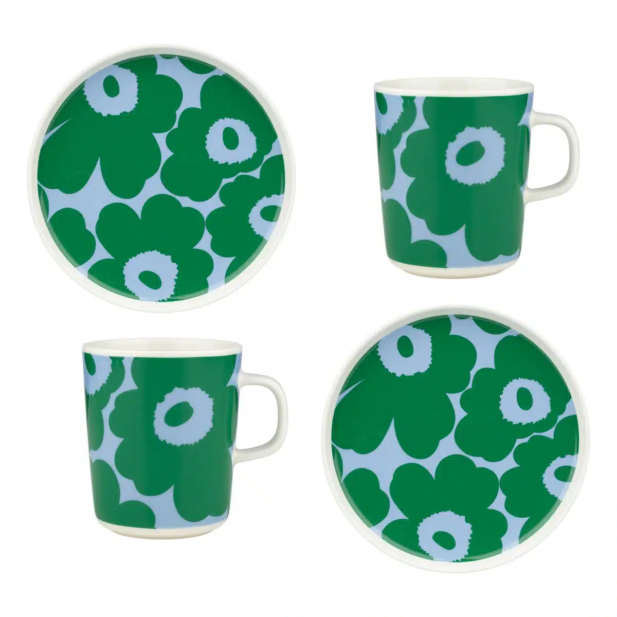 Marimekko - Oiva Unikko Frühstücks-Set