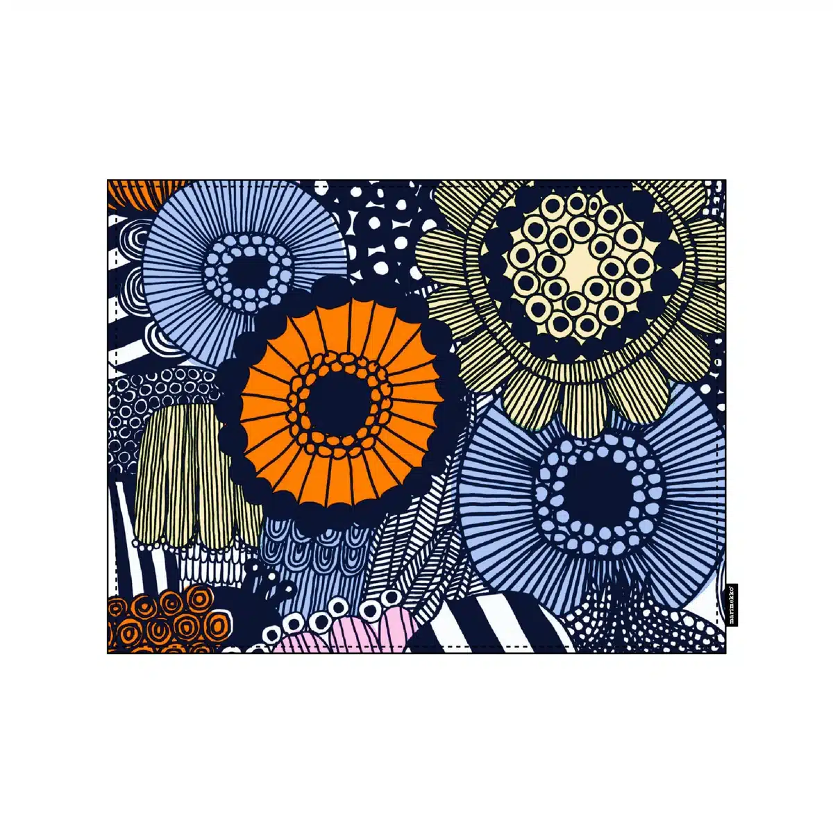 Marimekko - Pieni Siirtolapuutarha Tischset