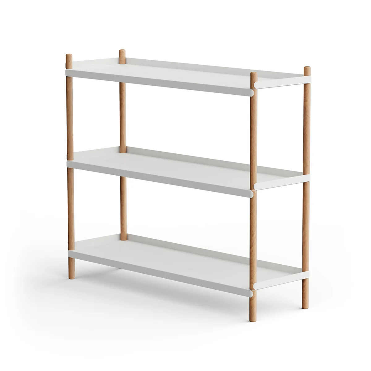 NINE - BOLT Regal 88 x 100 cm 3 Böden