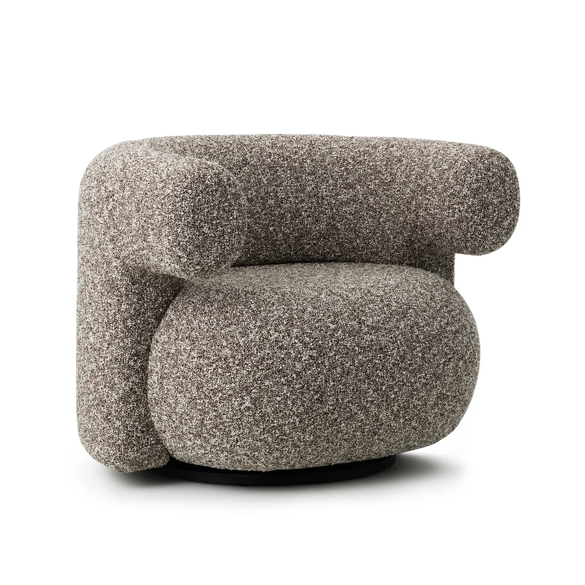Normann Copenhagen - Burra Lounge Chair mit Rückdrehfunktion