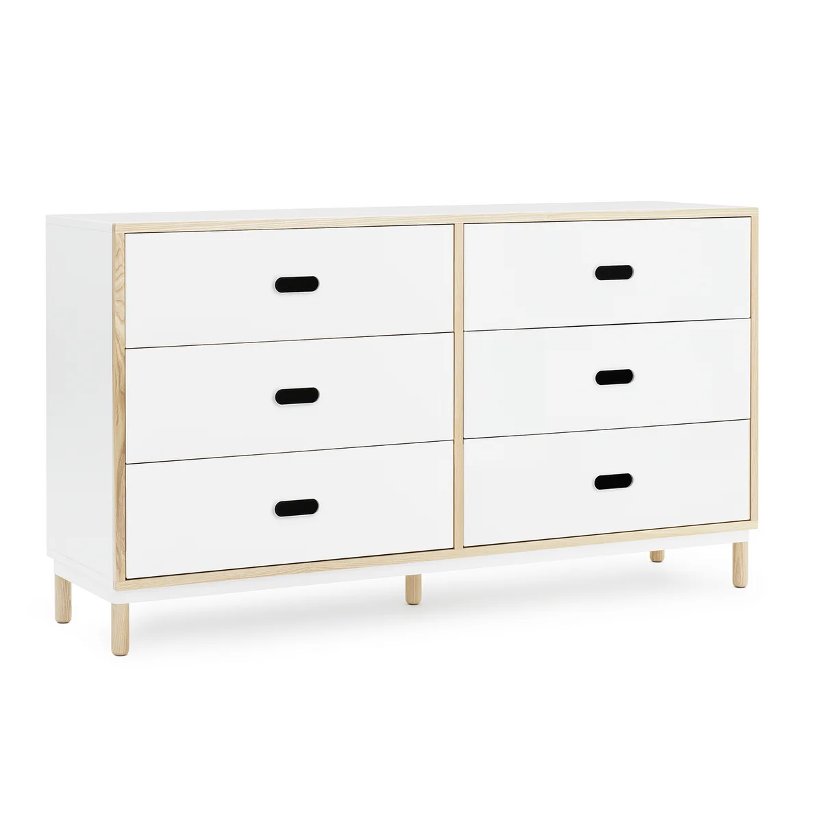 Normann Copenhagen - Kabino Kommode mit 6 Schubladen