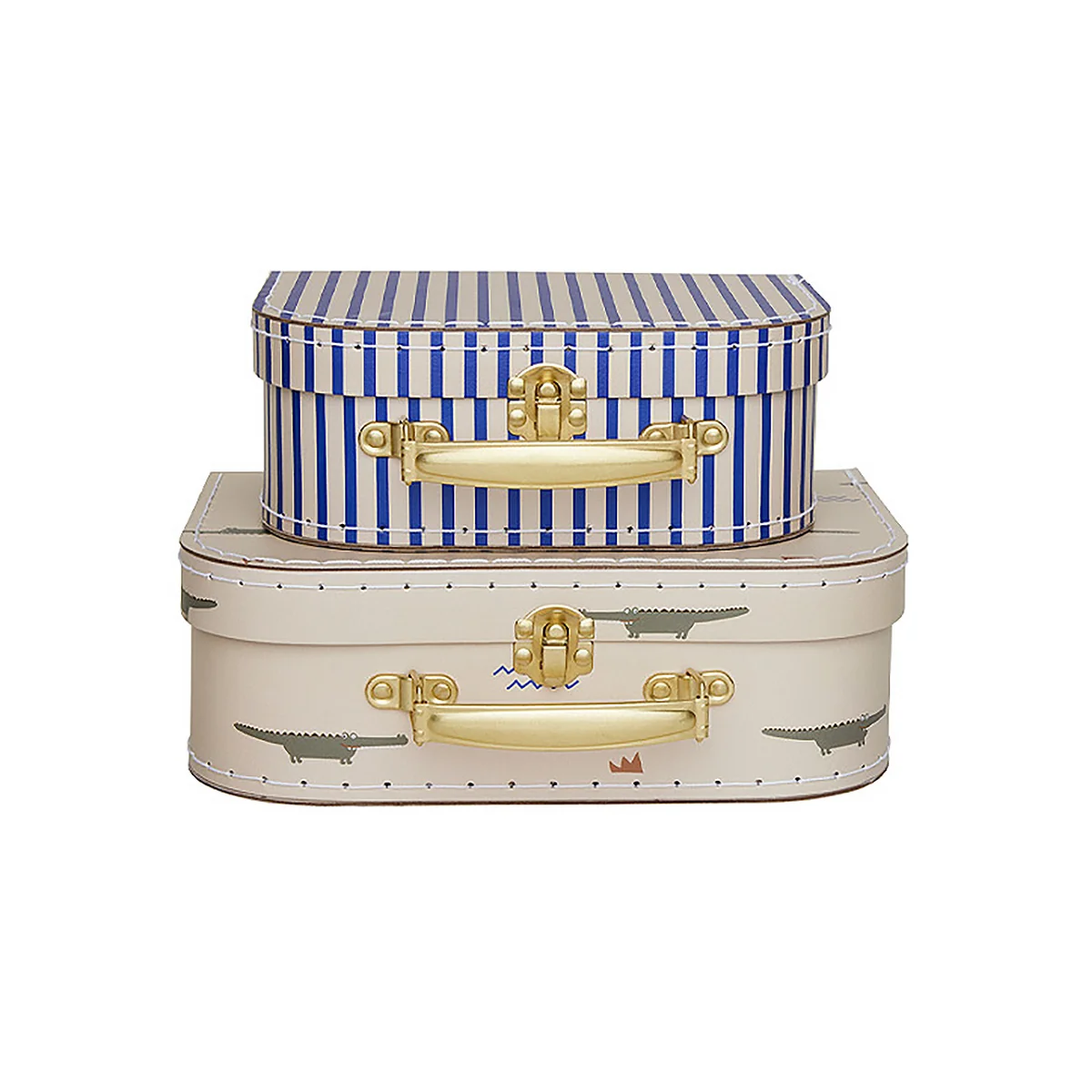 OYOY Mini - Toucan & Stripe Mini-Koffer